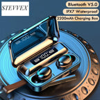 Bluetooth V5.0 Earphones Wireless Headphones With Microphone Sports Waterproof Headsets 2200mAh Charging Box For Android - SJB-DIAMOND ELITES