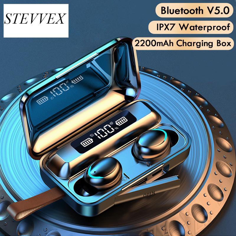 Bluetooth V5.0 Earphones Wireless Headphones With Microphone Sports Waterproof Headsets 2200mAh Charging Box For Android - SJB-DIAMOND ELITES