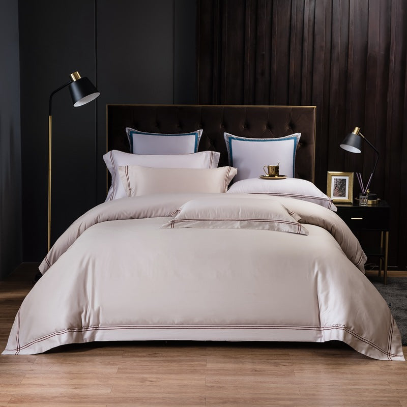 Four-piece Cotton Bed Linen And Duvet Cover Pi-Mart
