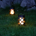 Ozark Trail LED Flame Light Lantern, 100 Lumen, 2 Pack, Black EasyOptionXY LLC