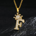 Zircon Alphabet Necklace - SJB-DIAMOND ELITES