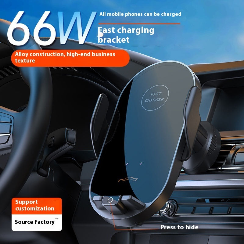 Car Phone Holder 66W Fast Charging Wireless Charger Pi-Mart