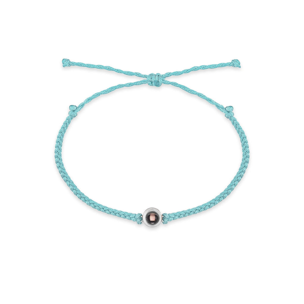 Creative Customized Color Photo Projection Bracelet Hand Woven Lovers Personality Jewelry For Men And Women Valentine's Day Gift Pi-Mart