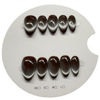 1027- Handmade press on nails fake nails removable