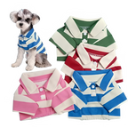 Pet Dog Clothes for Small Medium Dogs Pet Dog Polo Shirt Fashion Puppy Clothes Dogs Cats T-Shirt Pet Supplies Pi-Mart