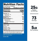Nutricost Grass-Fed Whey Protein Concentrate Powder (Unflavored) 5LBS