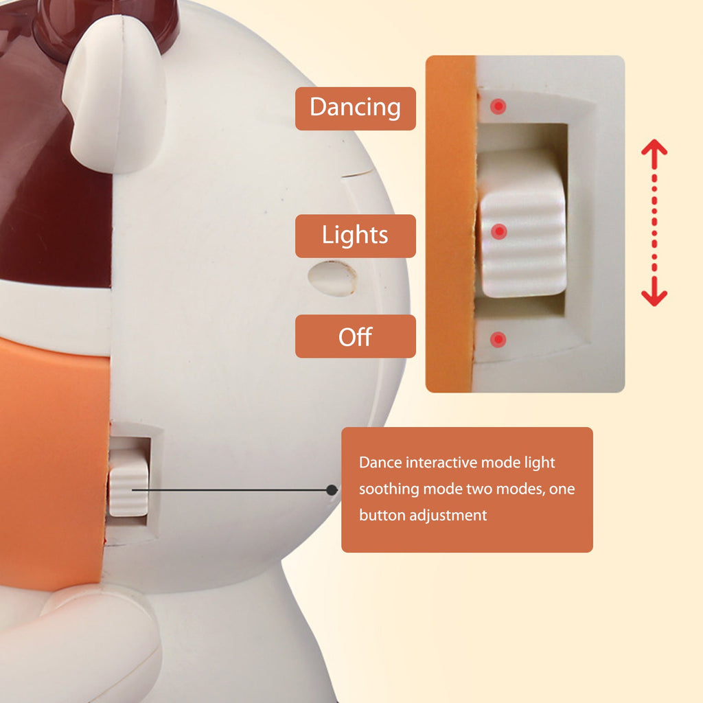 Music And Light Swing Dance Robot Electric Doll Pi-Mart