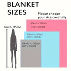 Father's Day Gift Throw Blanket for Beloved Dad - Personalized Birthday I Love You My Dad Soft Polyester Blanket - Preppy Style Chunky Knit All Seasons Cozy Bed Cover with Unique Embellishments and Occasion Theme