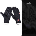 Fall And Winter Men's And Women's Plus Velvet Touch Screen Warm Riding Windproof Gloves Pi-Mart
