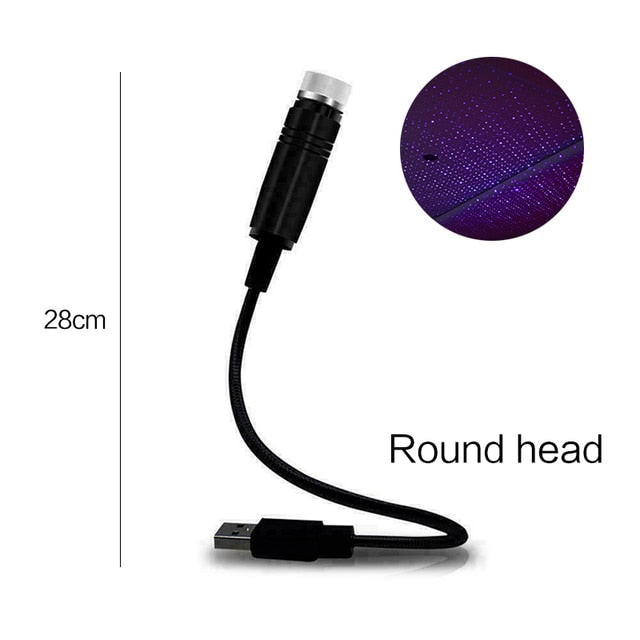 Mini LED Car Night Light Roof Projector - SJB-DIAMOND ELITES