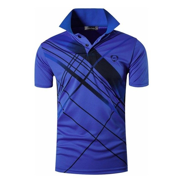 Men's Sports T-shirt Polo Shirt Short Sleeve Red Shirt Golf Tennis Pi-Mart