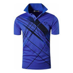 Men's Sports T-shirt Polo Shirt Short Sleeve Red Shirt Golf Tennis Pi-Mart