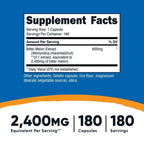 Nutricost Bitter Melon Supplement 600mg, 180 Capsules