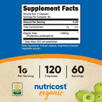 Nutricost Amla 1000mg Supplement, 120 Vegetarian Capsules, 60 Servings