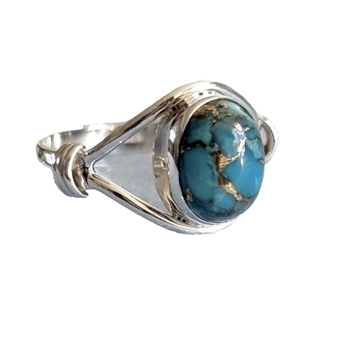 Turquoise Ring Unique Lady Simple Fashion Pi-Mart