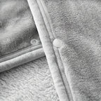 1pc Wearable Blanket, Double Flannel Sherpa Shawl Cover Blanket Air Conditioning Nap Blanket Cover Waist Legs Lazy Nap Multi-functional Office Blanket Lootquake LLC