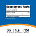 Nutricost Glycine Powder 1lb - Non-GMO, Gluten Free Amino Acid Supplement EasyOptionXY LLC