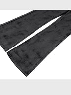 Men's Wide Leg Black Trousers Skinny Jeans Lootquake LLC