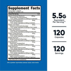 Nutricost Mushroom Complex Supplement, 120 Capsules - 10 Mushroom Blend - Supplement EasyOptionXY LLC