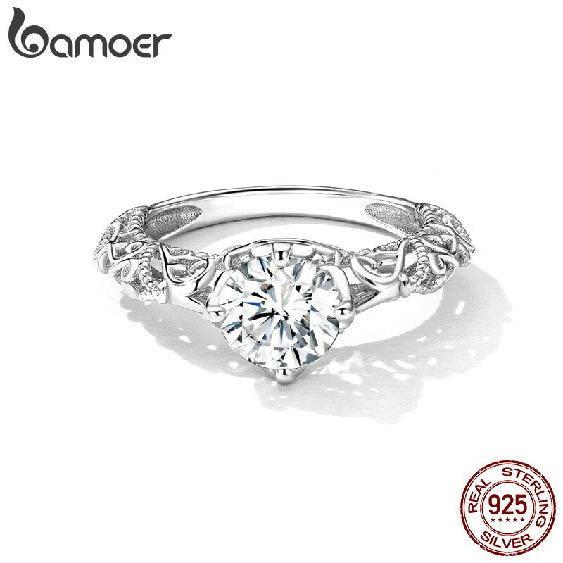Vintage Pattern 925 Sterling Silver Ring Pi-Mart