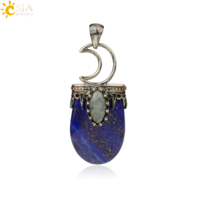 Natural Stone Antique Necklace Pi-Mart