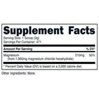 Nutricost Magnesium Chloride Supplement Powder 2 lb