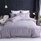 Four-piece Household Simple Cotton Bed Duvet Cover Pi-Mart