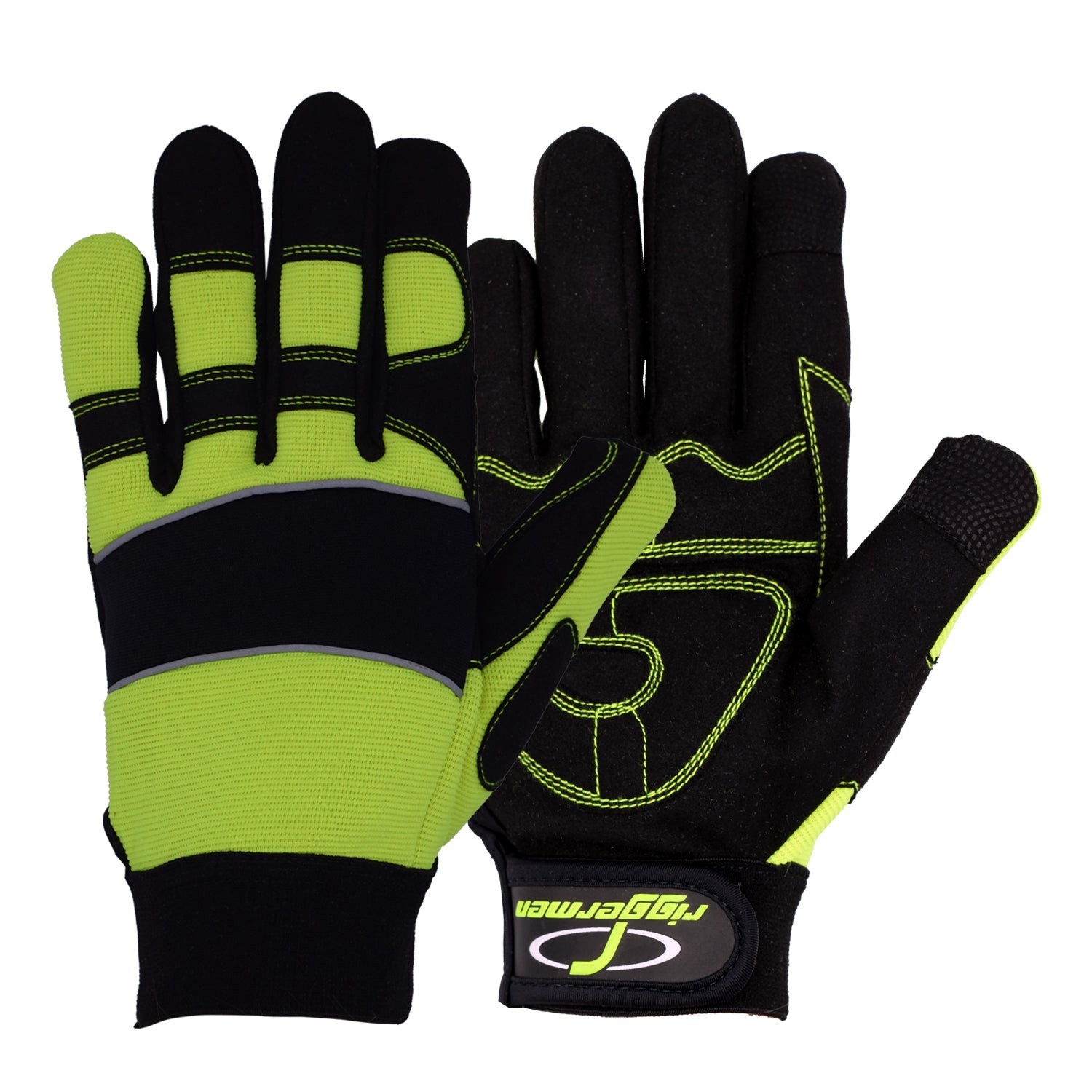 Men’s Heavy Duty Work Gloves Utility Mechanic Touchscreen - Safety Gloves - SJB-DIAMOND ELITES