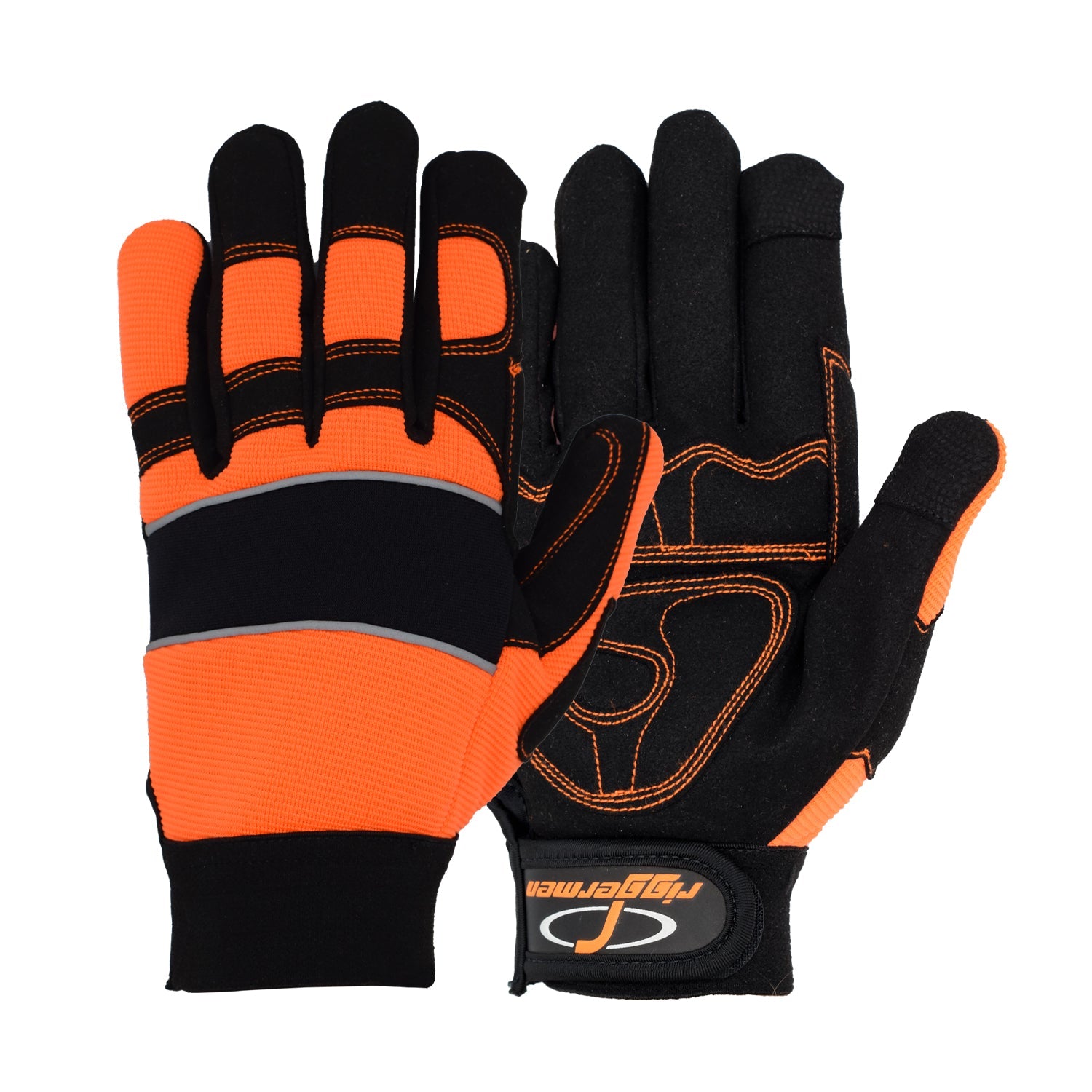 Men’s Heavy Duty Work Gloves Utility Mechanic Touchscreen - Safety Gloves - SJB-DIAMOND ELITES