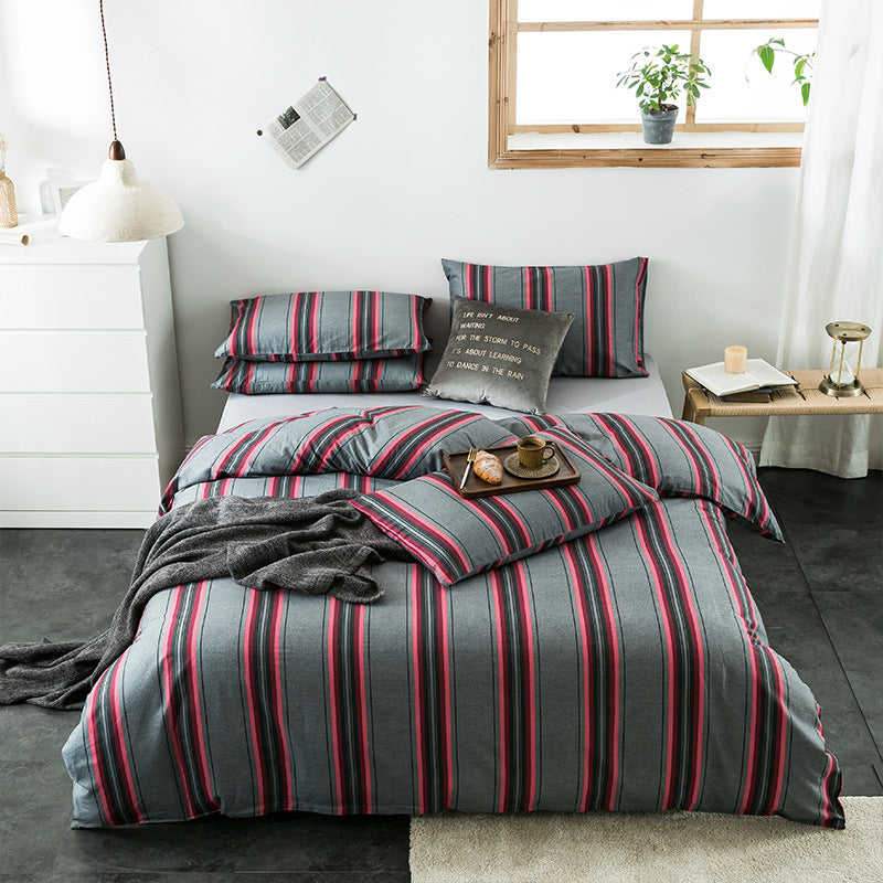 Check cotton bedding Pi-Mart