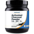 Nutricost Activated Charcoal Powder 1lb - Teeth Whitening Supplement