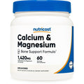 Nutricost Calcium Magnesium Citrate Powder 60 Servings - Bone Support Supplement