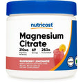 Nutricost Magnesium Citrate Powder (Raspberry Lemonade, 250 Grams) - Non-GMO Supplement