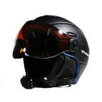 safety helmet with goggles integrated Lootquake LLC