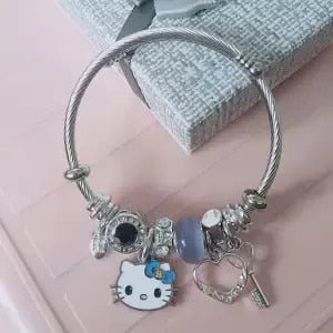 Crystal Love Beaded Bracelets Pi-Mart