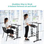 Multi purpose Height Adjustable Laptop Desk Table - SJB-DIAMOND ELITES