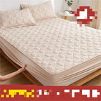 Non-slip Simmons Mattress Protective Cover Dustproof Bedspread Three-piece Set Pi-Mart