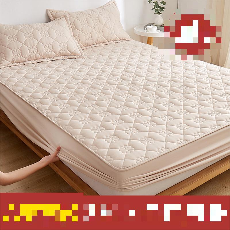 Non-slip Simmons Mattress Protective Cover Dustproof Bedspread Three-piece Set Pi-Mart