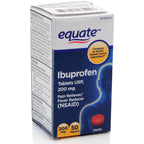 Equate Ibuprofen Tablets; 200 mg; 50 Count