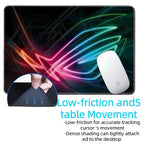 1pc 4mm Thick Gaming Mouse Pad With Locking Edge, Ideal For Esports And Office Use