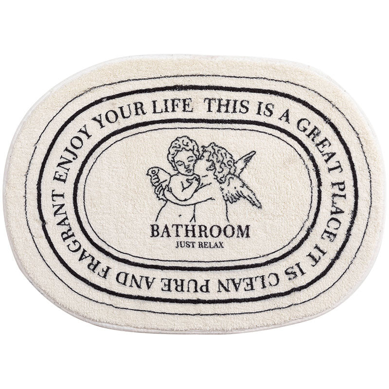 Simple Bathroom Door Absorbent Bathroom Anti-slip Mats Floor Mat