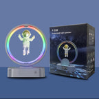 Magnetic Levitation Bluetooth Speaker Astronaut Home RGB Mini Radio TWS Sound Box Outdoor Wireless Subwoofer TF AUX USB Pi-Mart