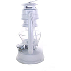 Lot of 2 - 8 Inch White Hurricane Kerosene Oil Lantern Hanging Light / Lamp EasyOptionXY LLC
