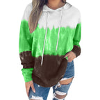 Tie-dye print hoodie Pi-Mart