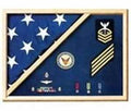 Flag Connections Military Shadow Box, Military Medals Display Case The Military Gift Store