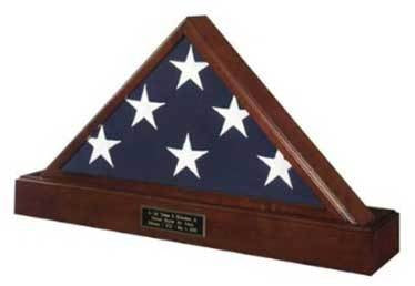 Flag Connections National Pedestal Urn and Flag Case The Military Gift Store
