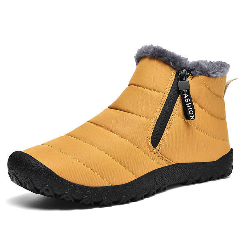 Men's Shoes Fleece-lined Thickened Non-slip Northeast Snow Boots Pi-Mart