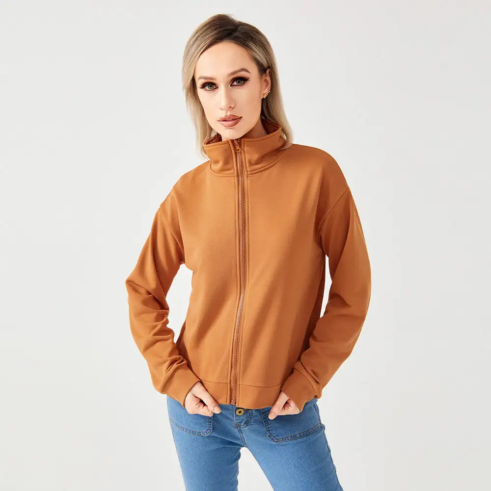 Women's Zipper Sweatshirt - SJB-DIAMOND ELITES