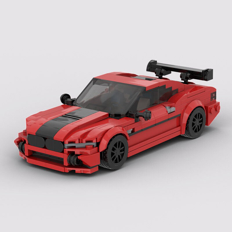 Children's Toys Car Model Sports Car And Small Particle Building Blocks MOC Educational Toys Pi-Mart