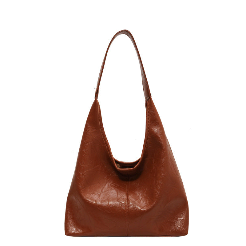 2pcs Composite Bag Fashion Shoulder Bag With Clutch Bag Casual Commuting Large Capacity Hobo Tote Bags Women Pi-Mart